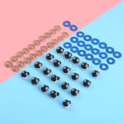 20Pcs//lot Plastic Doll Eyeballs DIY Crafts for Bear Baby Dolls Toys With washers