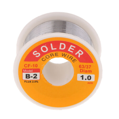 100g//Roll Tin Lead Rosin Core Solder Wire Electrical 2.0/% Flux 0.039/"//1.0mm