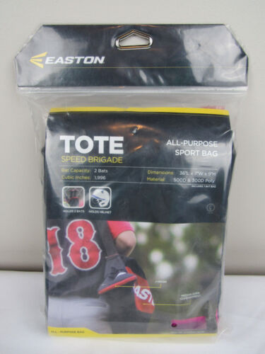 Easton Speed Brigade All Purpose Tote Sport 2 Bat and Helmet Bag Pink Baseball
