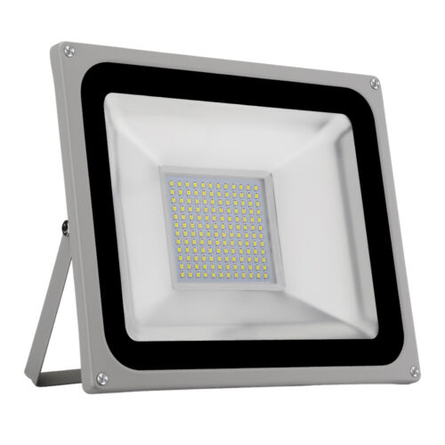 10W-1000W LED Fluter mit Bewegungsmelder mit Stecker Außen Strahler Flutlicht DE