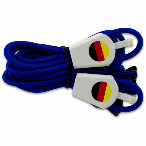 perfect fit Details about  / YANKZ lacing system with Germany FlagNo LoopElastic show original title