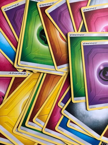 2020 Sealed Pokemon TCG 100x  Basic Energy Cards Build a deck Tournament 