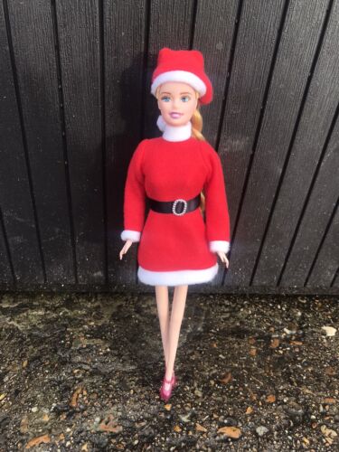 Quality Dolls Long Sleeve Santa Outfit Made For dolls cindy Uk Seller Free P/&P