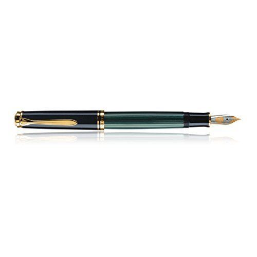 Pelikan Fountain Pen BB BROAD BROAD Green Stripe Suberen M800 