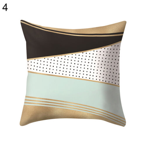 FM/_ FJ LN/_ AM/_ Creative Geometric Marble Throw Pillow Case Sofa Cushion Cover H