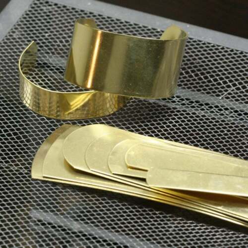 stamping Thickness 20 gauge 0.8mm 1423 Bracelet Cuff Blanks Raw Brass Sheet 