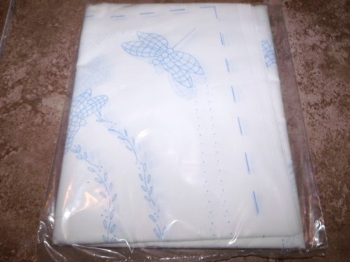 6 Stamped Quilt Blocks DRAGONFLIES 18/" blocks Tobin//Design Works