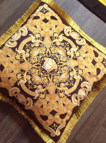 Méandres Coussin 45 cm x 45 cm Déco Meander Méduse