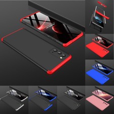 360 Grad Hülle für Samsung Galaxy Note 20 / Ultra Cover Schutz Case + 3D Glas