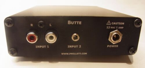 DIY PCB "Butte" solid-state headphone amp 