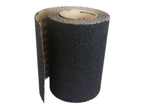8/" x 5 Meters Sandpaper Rolls Heavy Duty Silicon Carbide 40 Grit