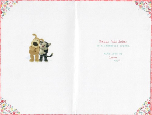 Boofle For My Friend Forever Birthday Card
