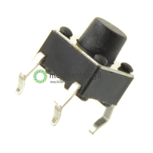 100PCS  Miniature Micro Momentary Tactile Tact Touch Push Button Switch 6x6x6mm 