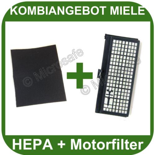 Motorfilter für Miele S 371 S371 381 S381 Tango plus HEPA Filter NEU 617 