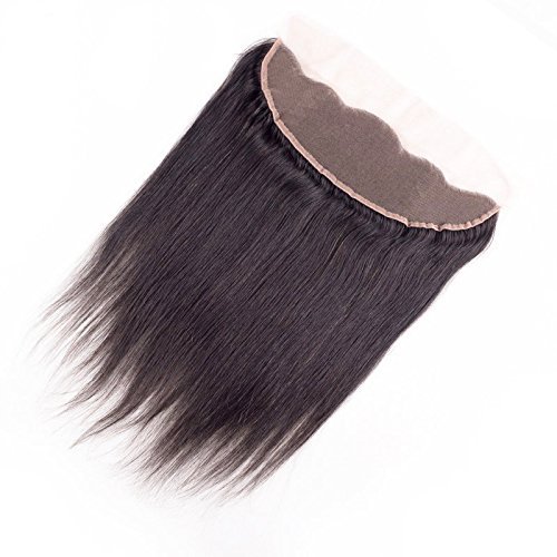 Peruvian-Straight-Full-Lace-Frontal-Closure-Virgin-Human-Hair-13-034-x4-034-Ear-To-Ear