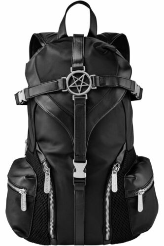 Killstar Susperia Goth Punk Witchy Alternative Pentagram Backpack Bag KSRA002290 