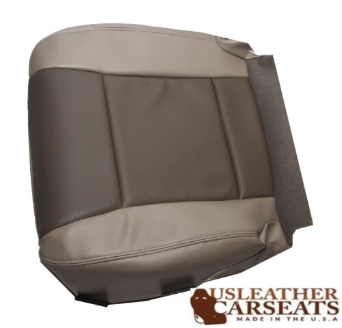 2006-2008 Ford Explorer Limited Driver Bottom Leather Seat Cover two tone Gray