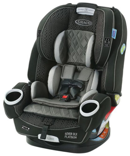 Graco Baby 4Ever DLX Platinum 4-in-1 Car Seat Infant Child Safety Hurley NEW