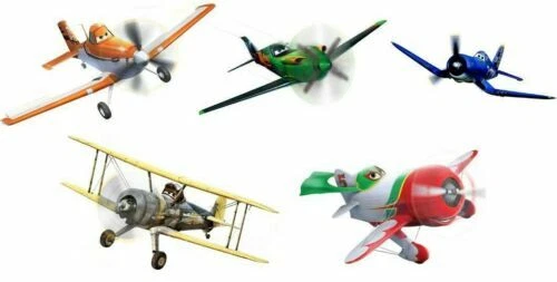 Modellini statici di aerei e veicoli spaziali scala 1:55 tema Disney