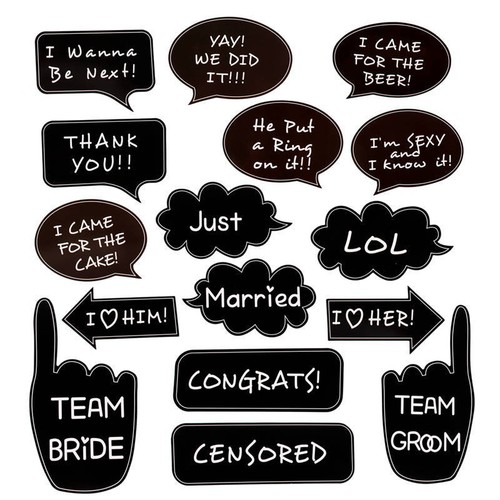 Wedding Party Birthday Photo Booth Props Mask On A Stick Photobooth DIY Supply