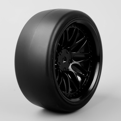 RC 4Pcs Drift Tires/&Wheel Rim 6MM Offset for HSP HPI 1:10 On-Road Racing Car