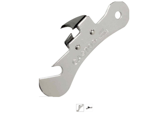 Ouvre boite de conserve et décapsuleur ouvre boite inox de France,/"CASTOR/"