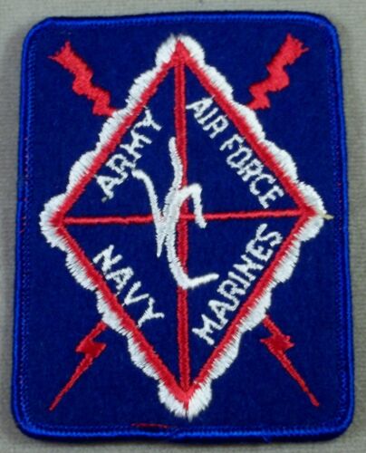 Navy US Armed Forces VC Patch Army Merrowed Edge Air Force Marines