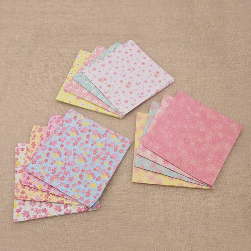 Japanese Cherry Blossom Origami Paper Scrapbooking DIY Craft Accessories 1 Set