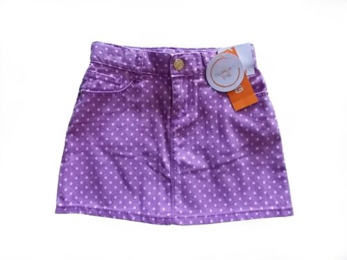 NWT Girl/'s Gymboree Bright Ideas purple polka dot adjustable skirt ~ 4 5 6 7