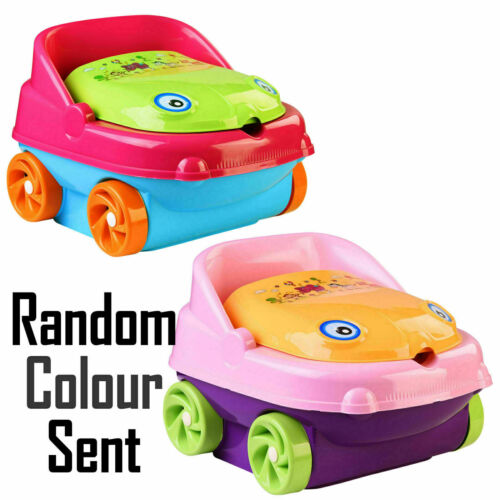 FROG DESIGNS GIRLS & BOYS MUSICAL POTTY TRAINER SEATS ASSORTED COLOUR 