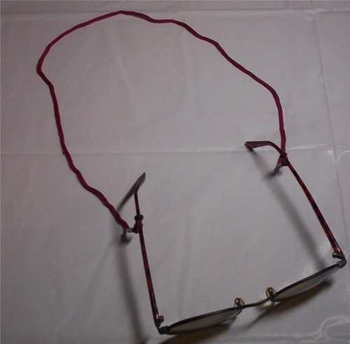 2 New maroon Eyewear Cords Eyeglass Holders 24/"