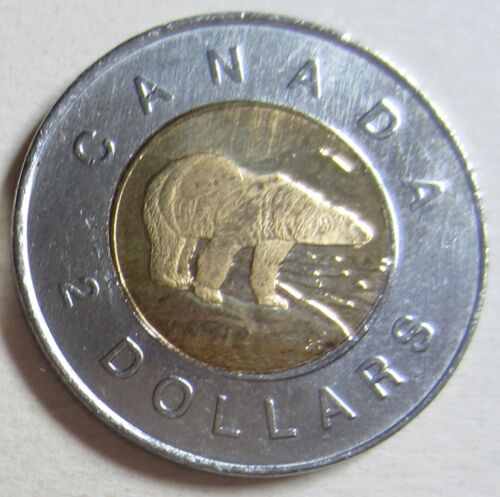 Mint Condition UNC. 1997 Canada Toonie Two Dollar Coin