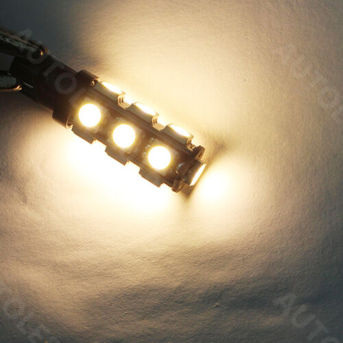 20X Warm White T10 RV Camper 13SMD 5050 Car LED Light Bulbs 12V W5W 194 921 912
