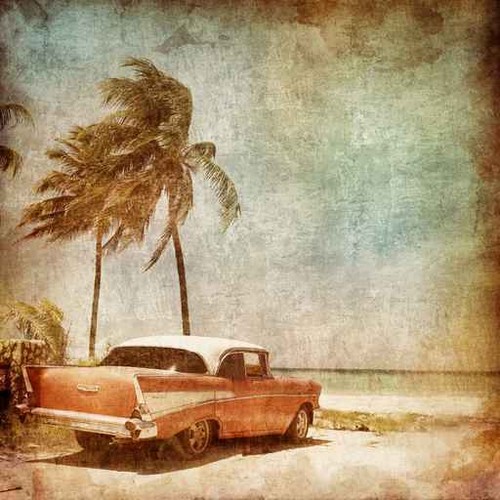 Luxus-Leinwandbild Cuba Feeling - Top-Qualität - #078