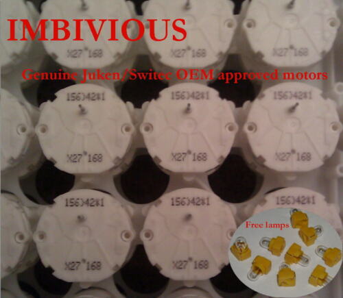 100 qty X27.168 motors for GM inst-cluster repairs. (with free SMD50 lamps)