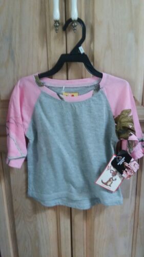 Details about   Realtree  Baby Girls Lil' Joey Long-Sleeve Pink Camo Shirt  3T 