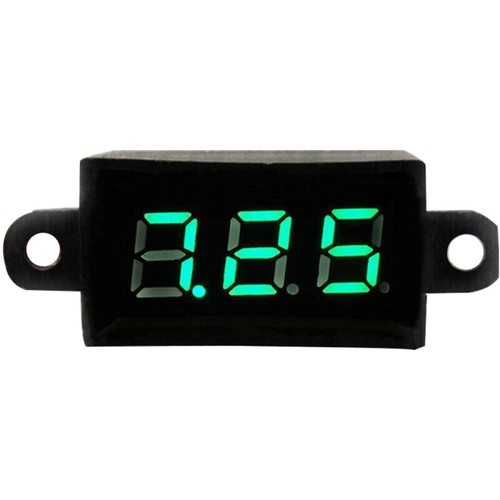 Digital Voltmeter 3.5-30 V LED Car Auto Voltage Volt Panel Meter Waterproof XOI