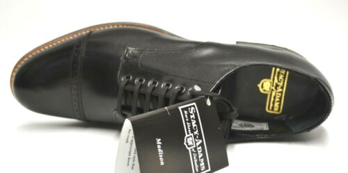 Details about   Men's Stacy Adams Madison Black Leather Cap Toe Dress Shoes 