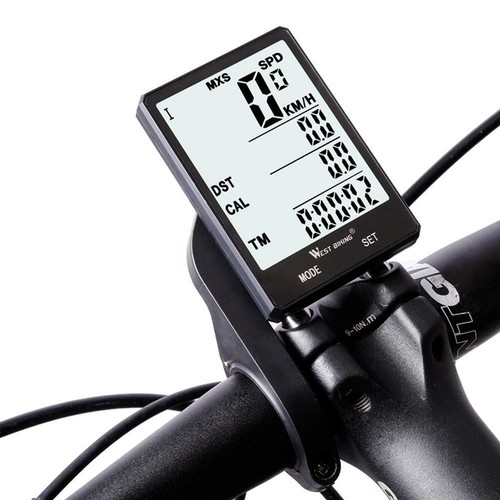 Bicycle Computer Bike Speedometer Odometer Wireless LCD Digital Display IPX7 UK