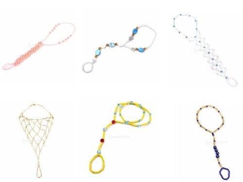 Fußkette Perlenkette Knöchel Kette Fußschmuck Zehe Ring Strand Schmuck