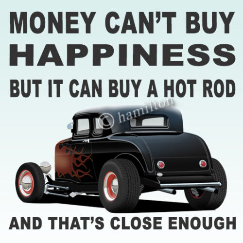 1932 32 Modelo B Rat Hot Rod V8 Novedad bebidas Coaster Cumpleaños Regalo Idea