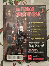 Resident Evil Code Veronice Strategy Guide by Prima Games, PS 2, Dreamcast + Map