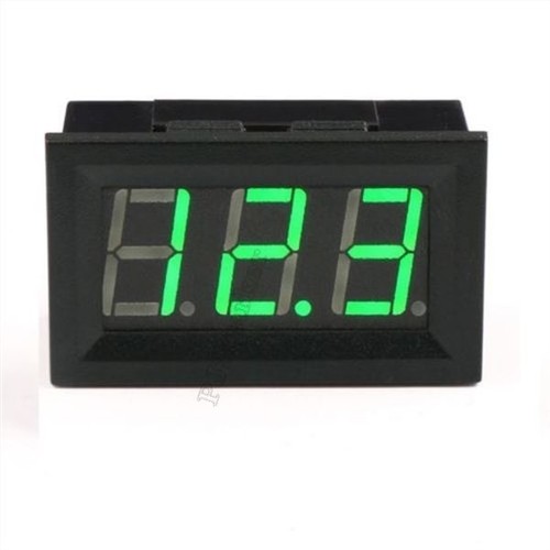 1Pcs Dc 0V To 99.9V Mini Digital Voltmeter Green Led Panel Meter New Ic hi
