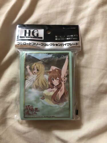The Rising of the Shield Hero 60 ct Anime card sleeves Raphtalia and Filo