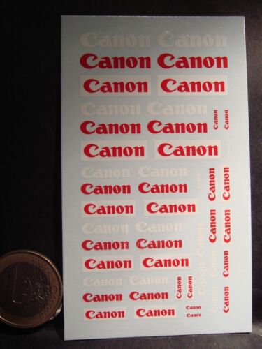 LOGOS CANON DECALS 1//43 T277