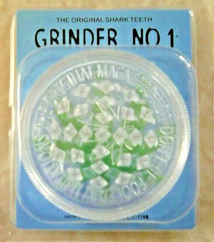 3 PART 60mm NON-MAGNETIC GRASSLEAF No 1 GRINDER FOR GRINDING HERB/GRASS 