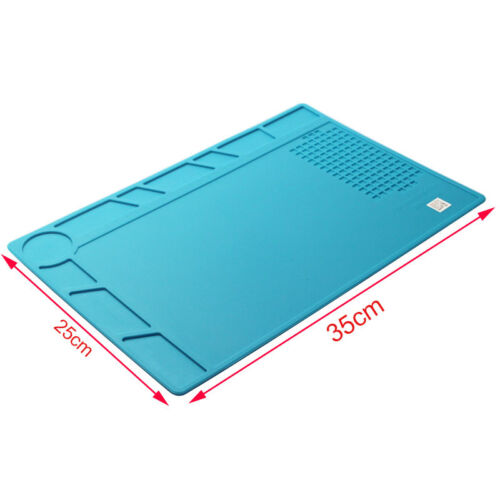 Magnetic Heat Insulation Silicone Pad Desk Mat Platform BGA Soldering Repair