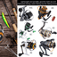 13+1BB Spin Fishing Reel Match Coarse Saltwater Sea Fishing Reel ♡ALL SERIES♡