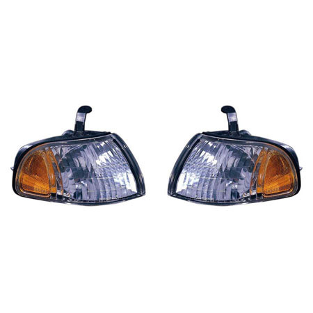 Fits 1997-1999 Subaru Legacy Front Signal Light Pair LH+RH SU2530103+SU2531103