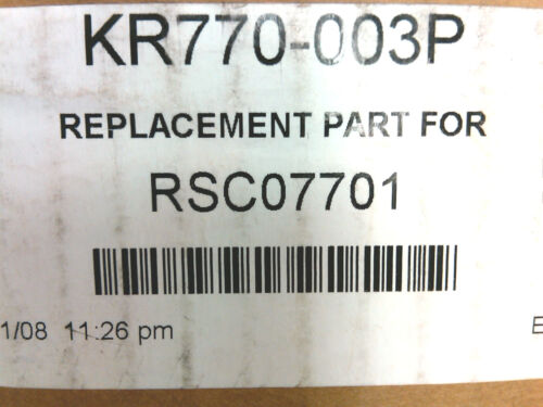 Keltec KR770-003P Refrigeration Element/ Filter Replacement part for RSC07701 